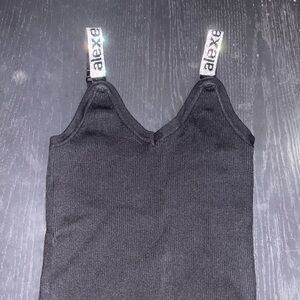 Fashion AW rhinestone top .